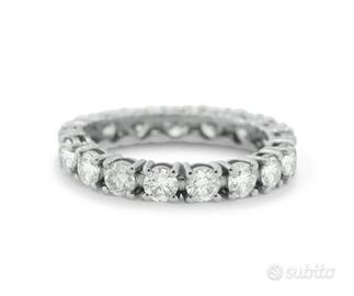 Anello Oro e Diamanti Naturali 1,18 ct