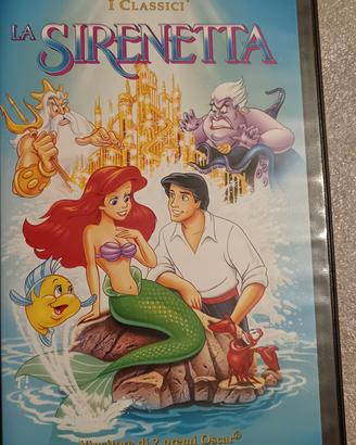 VHS "La Sirenetta" Walt Disney I Classici 
