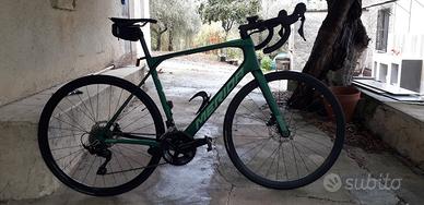 Bici da corsa in carbonio