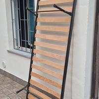 Rete con doghe in legno