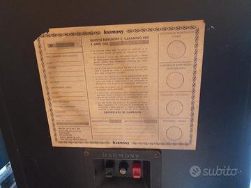 Anni 80 esb Harmony 4 serie blue note