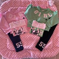 💚🩷 Set 6 pezzi bambina Brums