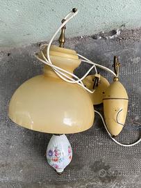 Lampadario saliscendi vintage anni 50-60