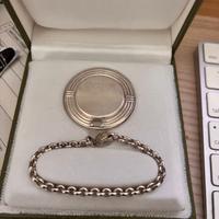 Christofle ARIA portachiavi argento