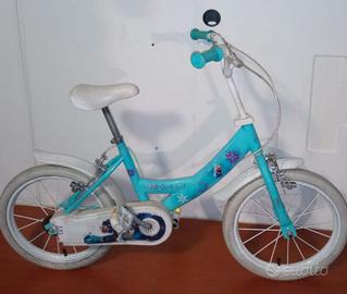bicicletta numero 16 di Frozen bici da bambina
