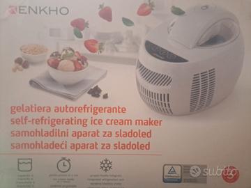 Gelatiera Enkho imballata scatola e istruzioni