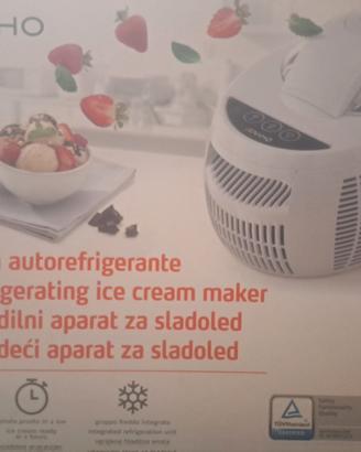 Gelatiera Enkho imballata scatola e istruzioni