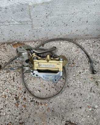 pinza freno brembo derivazione s1000 + pompa magur