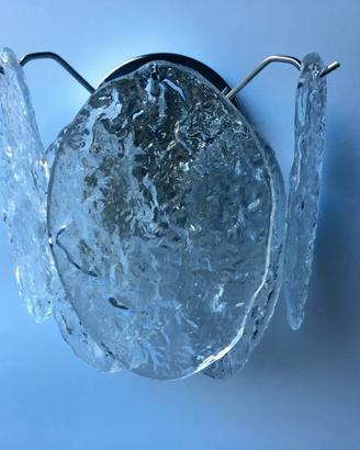 APPLIQUE MURANO “DISCO” COPPIA STILE VENINI MAZZEG