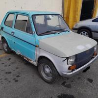 Fiat 126 Prima Serie Demolita - Per Ricambi