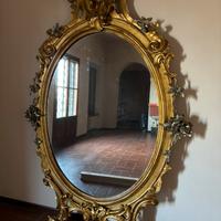 Specchiera Barocco ‘800 Francese