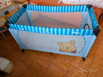lettino campeggio bambini + materasso
