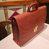 Valigetta malo in vera pelle con serrature OCS