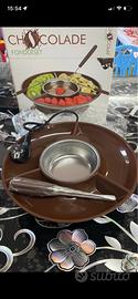 Set per fonduta al cioccolato elettrica