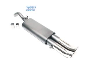 SILENZIATORE DI SCARICO PER VOLKSWAGEN VW GOLF II 