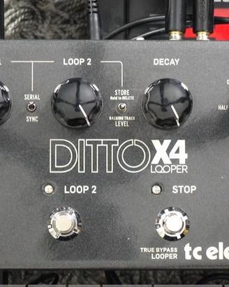 Looper ditto x4 tc electronic