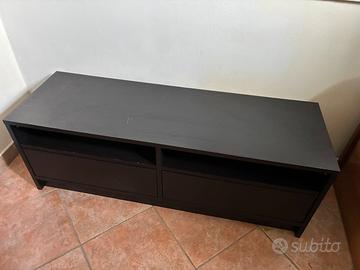 Mobiletto ikea nero con cassetti