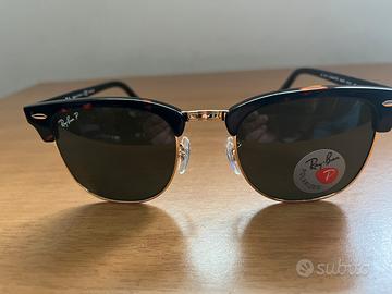 Ray-Ban Clubmaster RB3016 Nuovi Polarizzate green