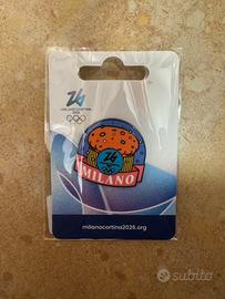 Spilla  milano cortina olimpiadi 2026 panettone