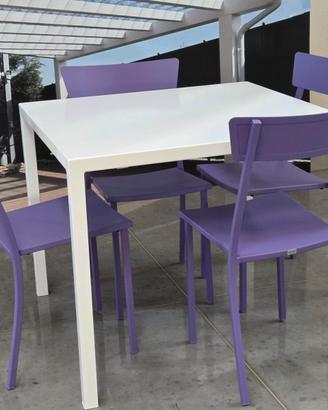 Tavolo e sedie  da giardino- Vermobil