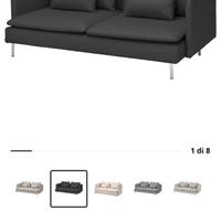 Divano grigio Ikea