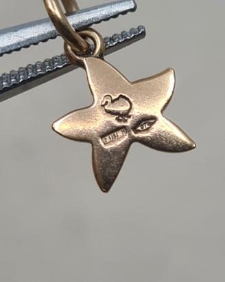 Ciondolo Stella in 9 kt misura piccola