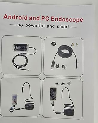 Endoscopio per Smartphone, Telecamera Endoscopica
