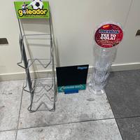 Espositore per caramelle e lavagnetta