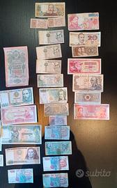 banconote  dal mondo 