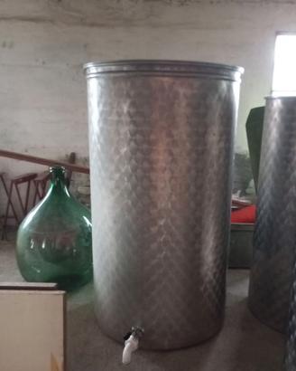 BOTTE 300 LITRI IN ACCIAIO