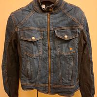 Giacca Moto Donna Estivo HEVIK in Jeans TAGLIA S