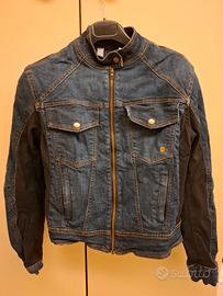 Giacca Moto Donna Estivo HEVIK in Jeans TAGLIA S