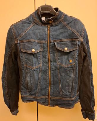 Giacca Moto Donna Estivo HEVIK in Jeans TAGLIA S