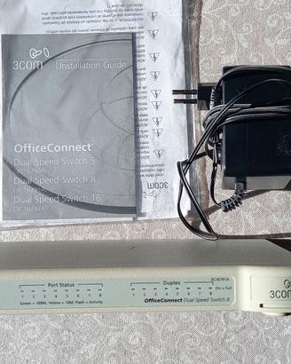 Duplicatore 3Com Office Conn. Dual Speed Switch 8