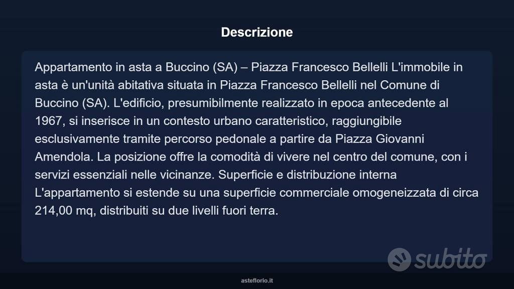 Appartamento – Buccino, Salerno - Vista 4