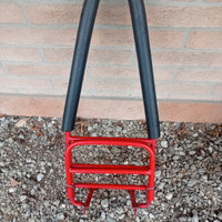 Portapacchi con spalliera