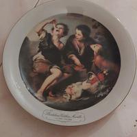 piatti decorativi in vera porcellana 