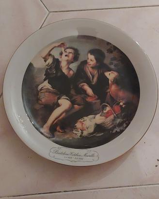 piatti decorativi in vera porcellana 