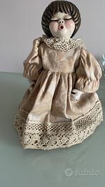 Bambola stoffa Thun vintage