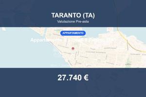 Immobile in asta di 68 m² a Taranto