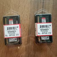 2x Kingston 16GB DDR4 3200MHz – Moduli RAM