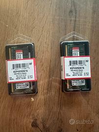 2x Kingston 16GB DDR4 3200MHz – Moduli RAM