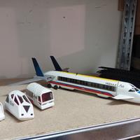 lima trenino elettrico trasformabile in aereo, bus