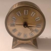 Sveglia vintage SWIZA Swiss Made anni ’60 tavolo