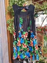 Vestito Ruby Rocks scollo sulla schiena in viscosa