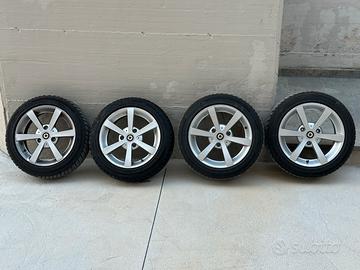 4 Cerchi Smart Fortwo 451 + Gomme  invernali