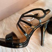 Sandali tacco neri cerimonia