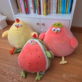 Lotto 3 peluche MINISO Dan Dan