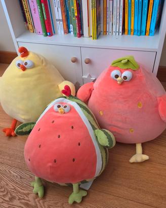 Lotto 3 peluche MINISO Dan Dan