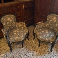 Set di 2 poltrone d’Epoca